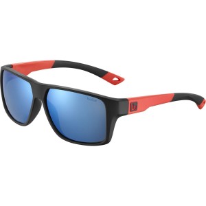 Bollé BRECKEN FLOATABLE Lifestyle Sunglasses Zwart Rood | 6397-QXKSB