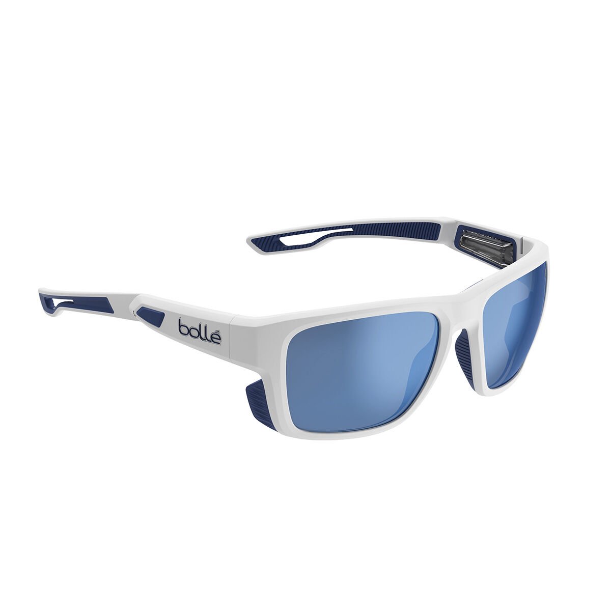 Bollé AIRDRIFT Sport Sunglasses Wit Donkerblauw | 1294-NEMRO