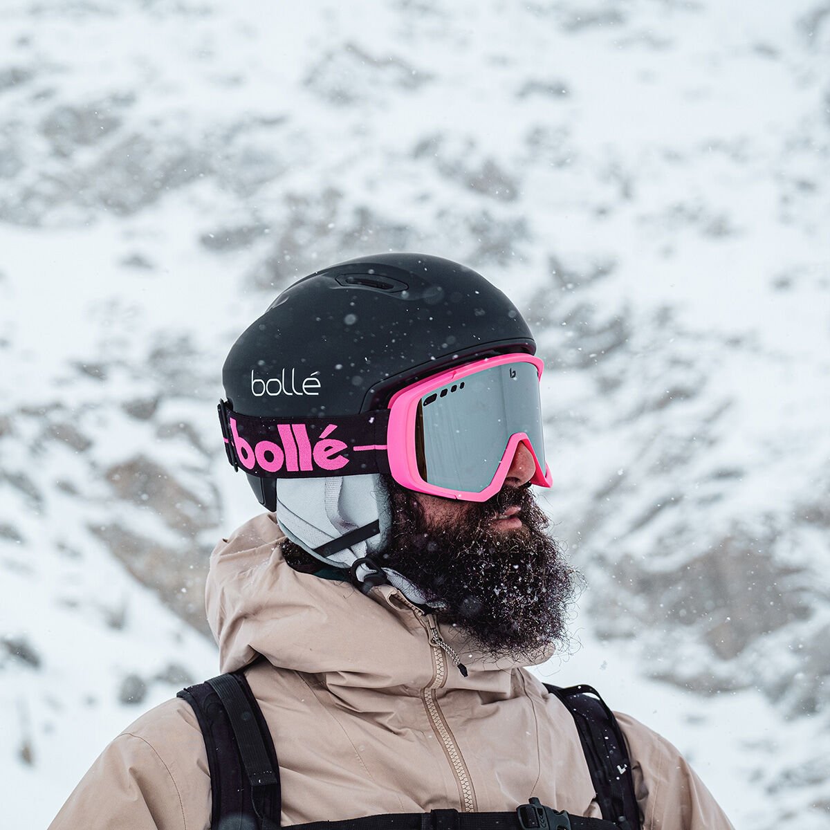 Bollé ATMOS PURE Ski Helmets Zwart | 2540-LWYFU