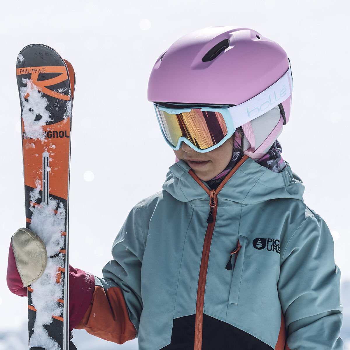 Bollé ATMOS YOUTH Ski Helmets Roze | 4863-CMJKU