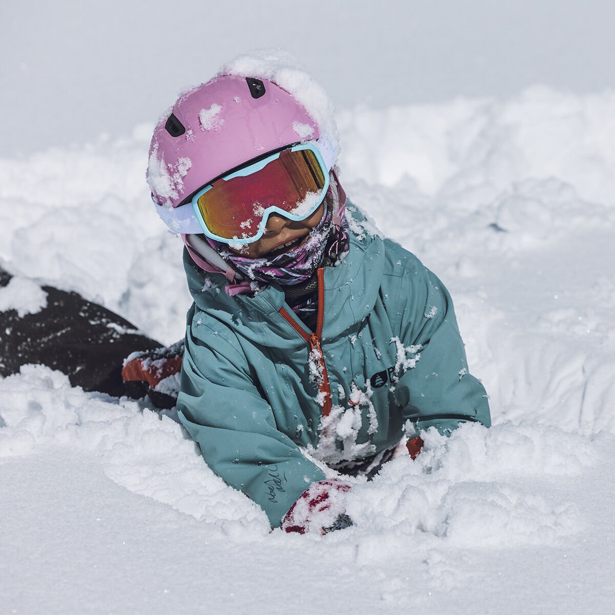 Bollé ATMOS YOUTH Ski Helmets Roze | 4863-CMJKU