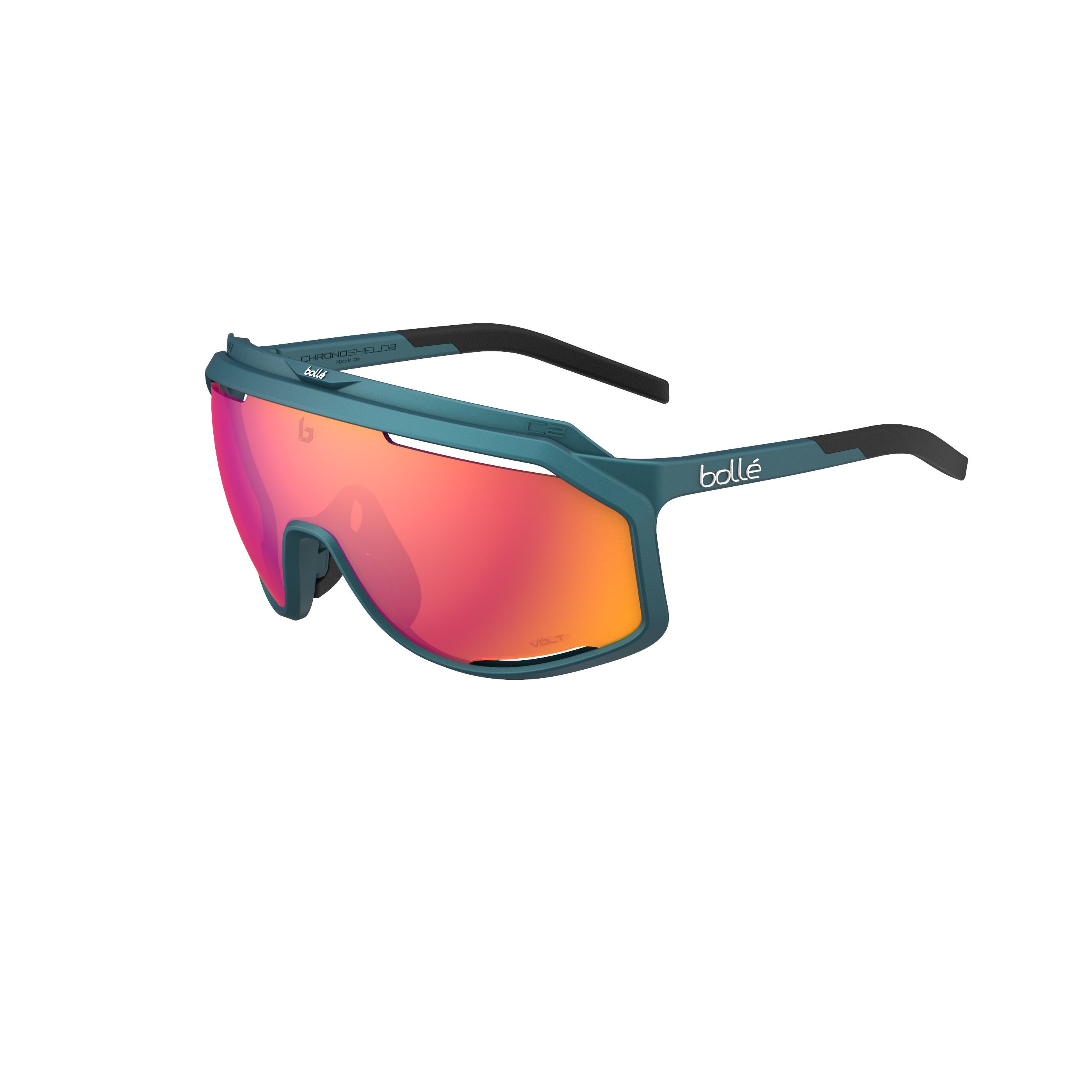 Bollé CHRONOSHIELD Sport Sunglasses Creator Teal Metallic | 9823-ITOXC