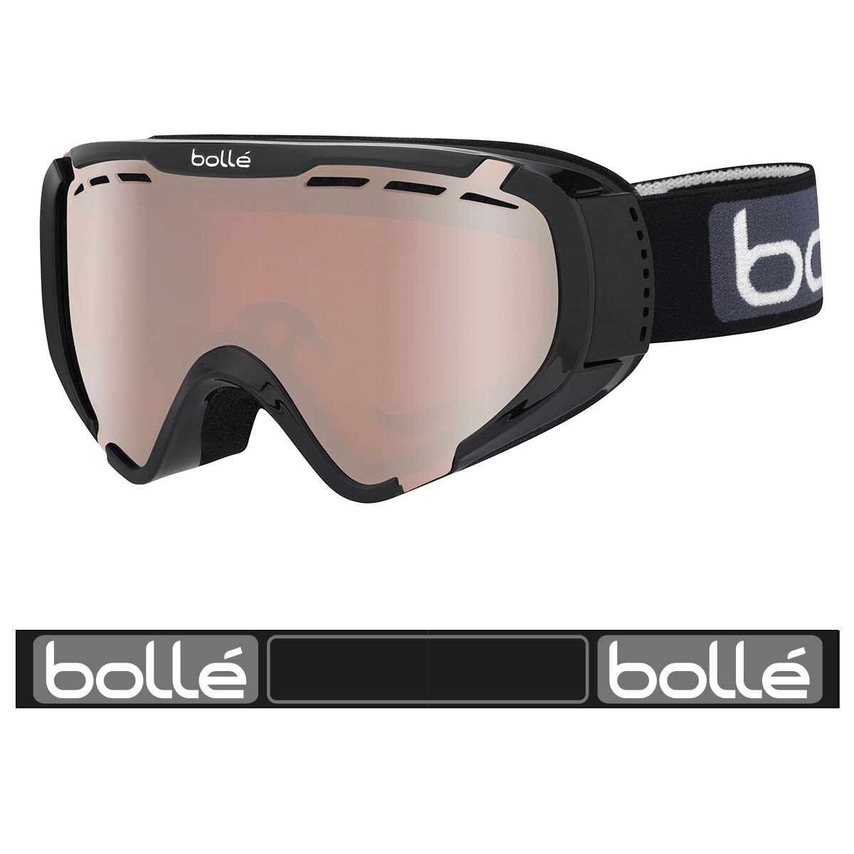 Bollé EXPLORER OTG Ski Goggles Zwart | 6298-HCIWY