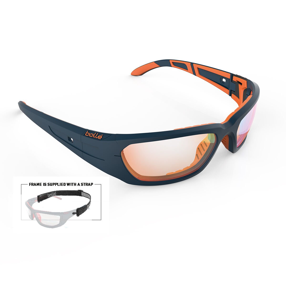 Bollé LEAGUE Sport Sunglasses Donkeroranje | 5870-VFJEG