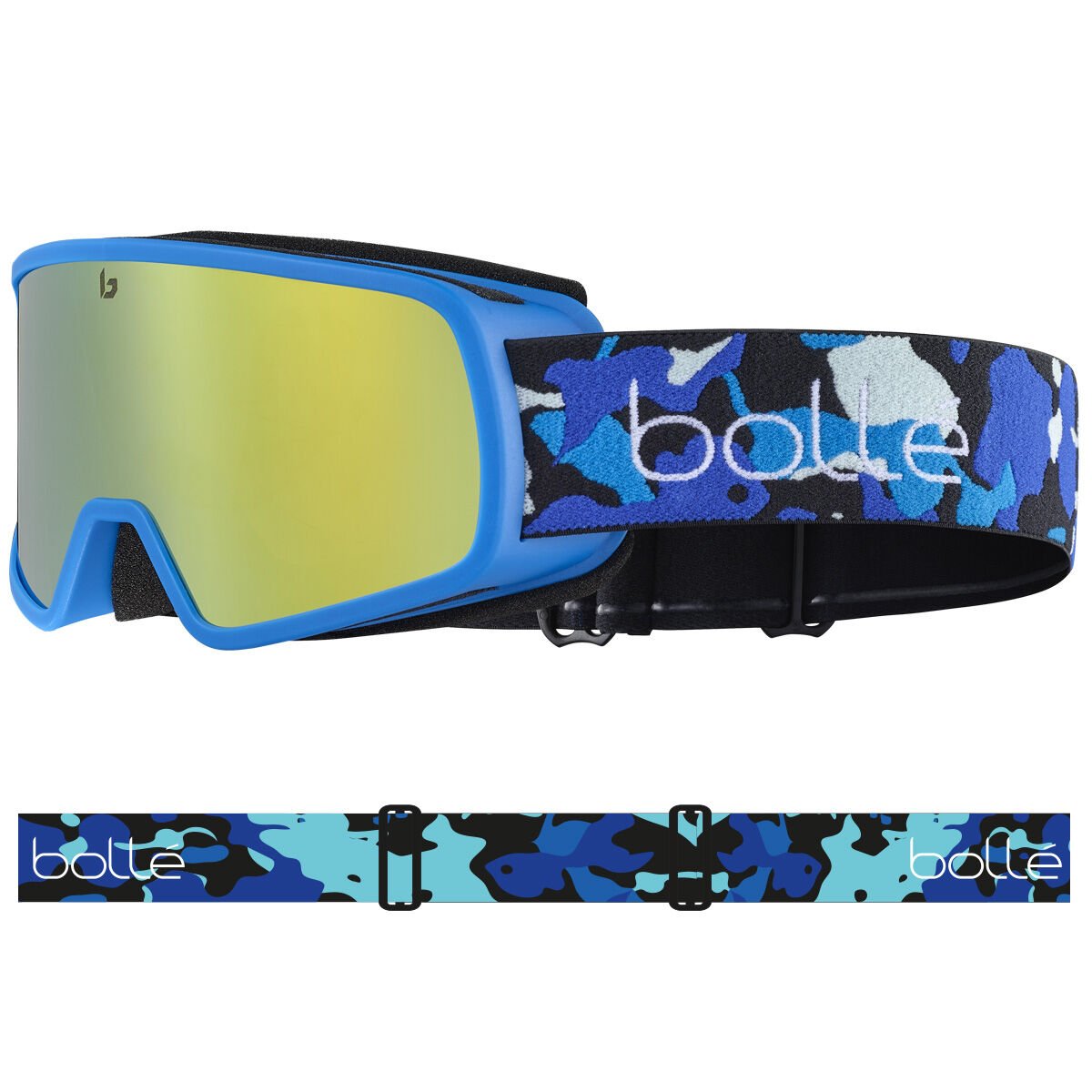 Bollé NEVADA JR Ski Goggles Blauw Camo | 0816-DZEWP