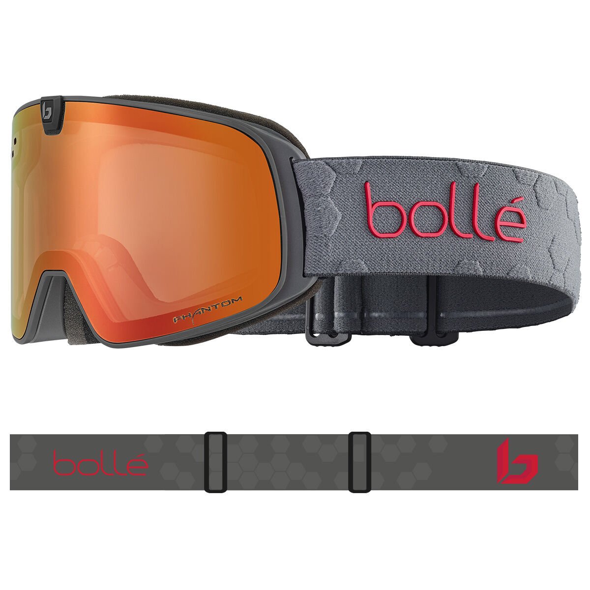 Bollé NEVADA NEO Ski Goggles Titanium | 9648-UDJZS