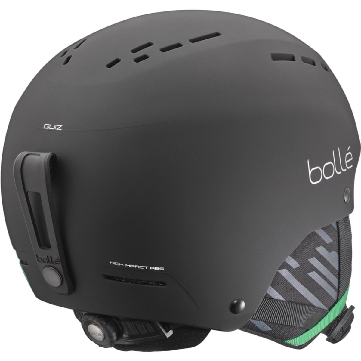 Bollé QUIZ Ski Helmets Zwart Groen | 0946-HBREN