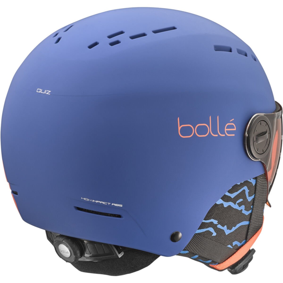 Bollé QUIZ VISOR Ski Helmets Koningsblauw Blauw | 4976-OTFXG