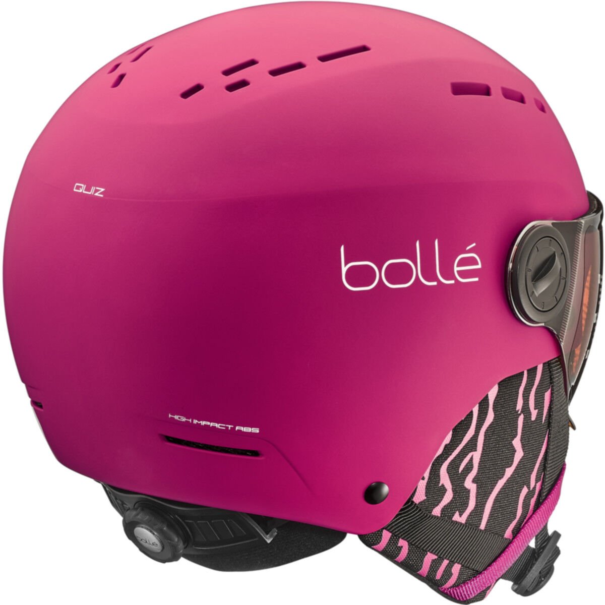 Bollé QUIZ VISOR Ski Helmets Roze | 5280-SLVCB