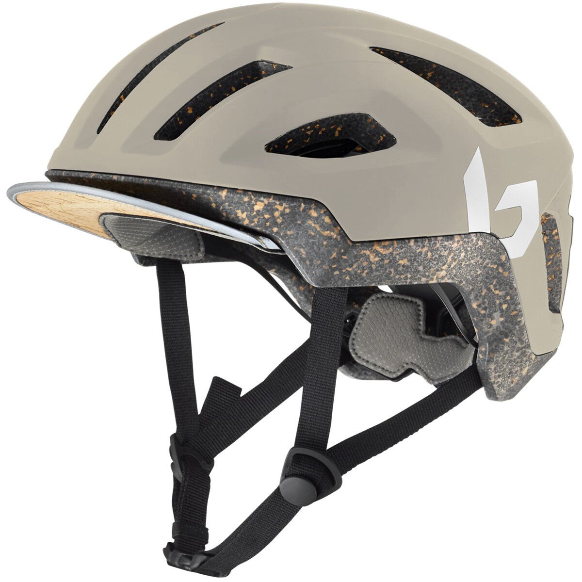 Bollé REACT Bike Helmets Oatmeal Matte | 7256-WAZNK