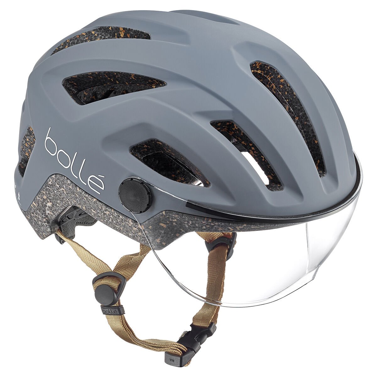 Bollé REACT VISOR Bike Helmets Grijs | 7104-PONLD