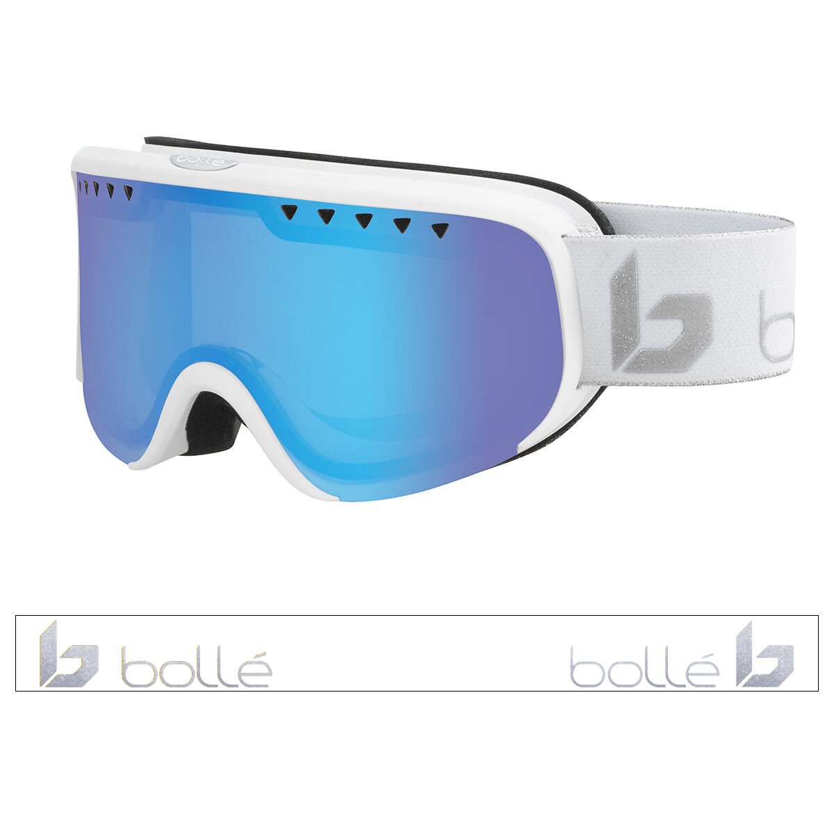 Bollé SCARLETT Ski Goggles Wit Zilver | 4856-VWFRP