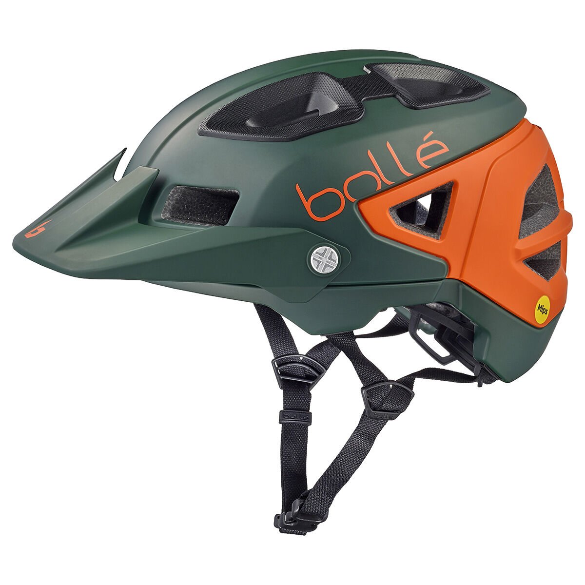 Bollé TRACKDOWN MIPS Bike Helmets Groen Oranje | 7983-VWNJY