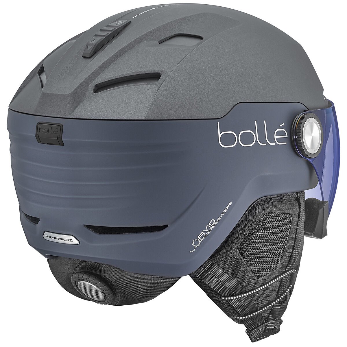 Bollé V-RYFT PURE Ski Helmets Grijs | 1749-ZKHOU