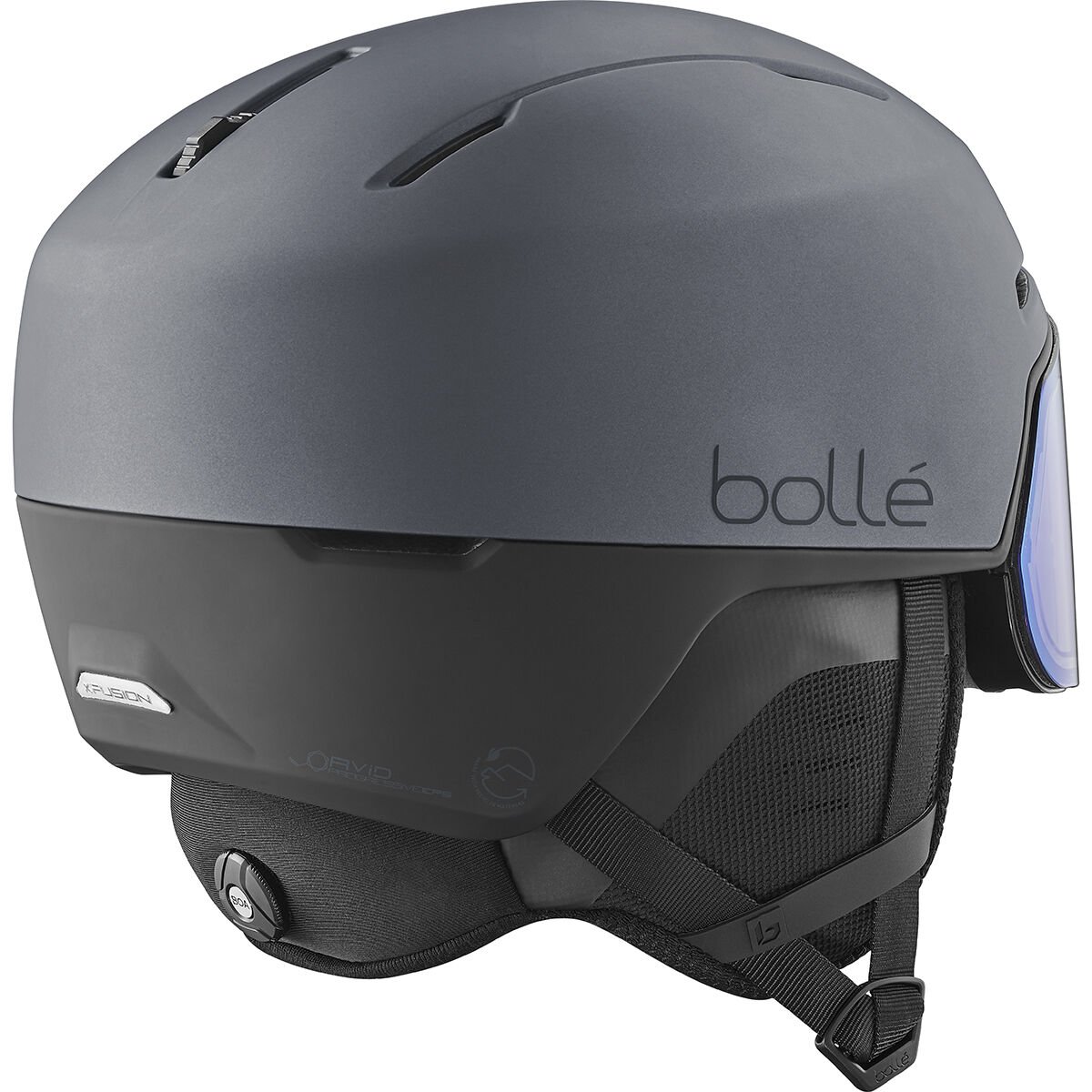 Bollé X-FUSION MIPS Ski Helmets Titanium Zwart | 9687-EIGCZ