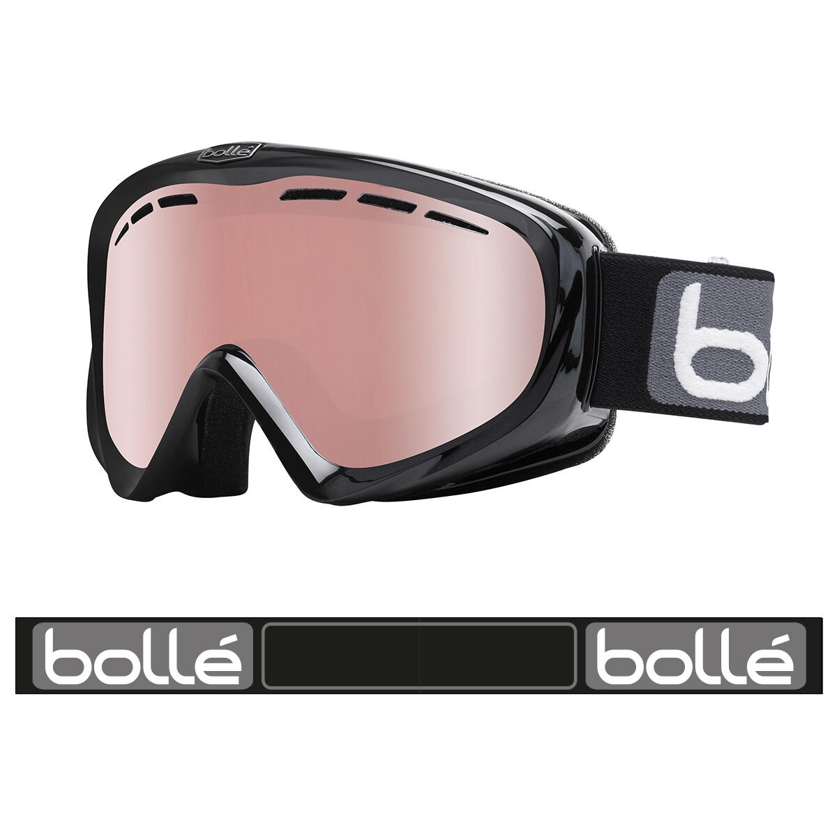 Bollé Y6 OTG Ski Goggles Zwart | 5314-IBLQA